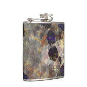 デジタル背景フローラ/花柄 フラスク (右)