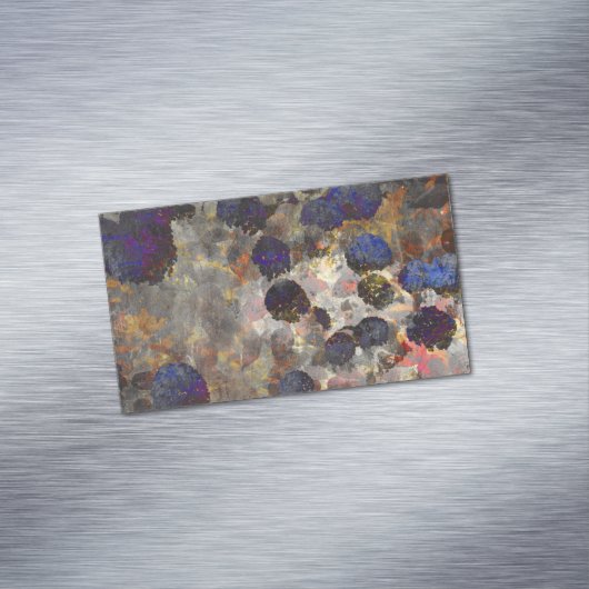 デジタル背景フローラ/花柄 マグネット名刺 (インサイチュ)