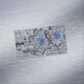 デジタル背景フローラ/花柄 マグネット名刺 (インサイチュ)