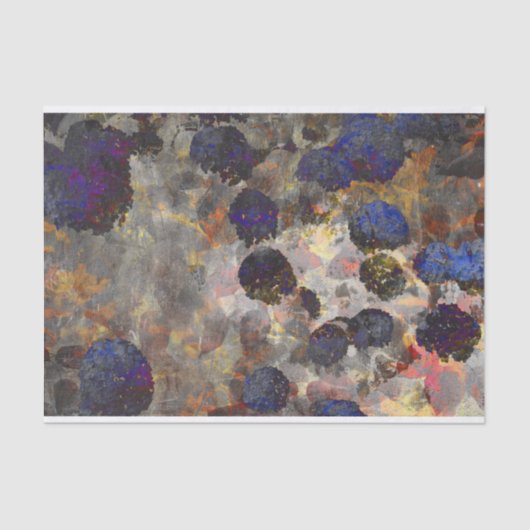 デジタル背景フローラ/花柄 薄葉紙 (正面)