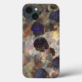 デジタル背景フローラ/花柄 iPhone 13ケース