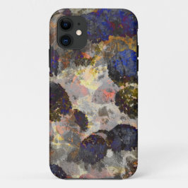 デジタル背景フローラ/花柄 iPhone 11 ケース