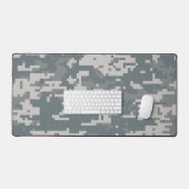 デジタル自然迷彩柄 デスクマット (キーボード&マウス)