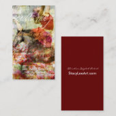 デジタル芸術のカスタマイズ可能な名刺 名刺 (正面/裏面)