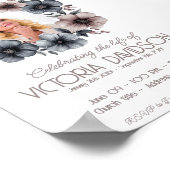 デジタル葬儀アナウンスインスタントダウンロード ポスター (角)