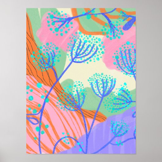 デジタル製品ウォールアート印刷可能 ポスター (正面)