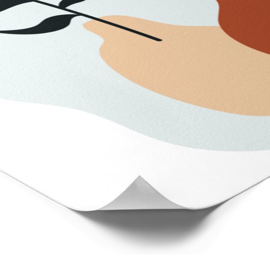 デジタル製品ウォールアート印刷可能 ポスター (角)