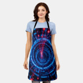 デジタル要塞:安全なストリーム エプロン (着用した状態)