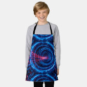 デジタル要塞：安全なストリーム エプロン (着用した状態)