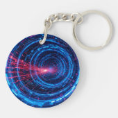 デジタル要塞：安全なストリーム キーホルダー (裏面)