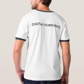 デジタル討論のTシャツ Tシャツ (裏面)