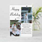 デジタル誕生日カード 招待状 (スタンド正面)