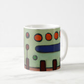 デジタル調和モジュラー同期デザイン コーヒーマグカップ (正面右)