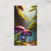 デジタル超現実的アーティストQRコード 名刺 (正面)