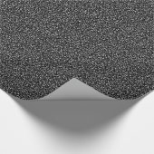 デジタル迷彩柄白黒グレーグレーパターン ラッピングペーパー (角)