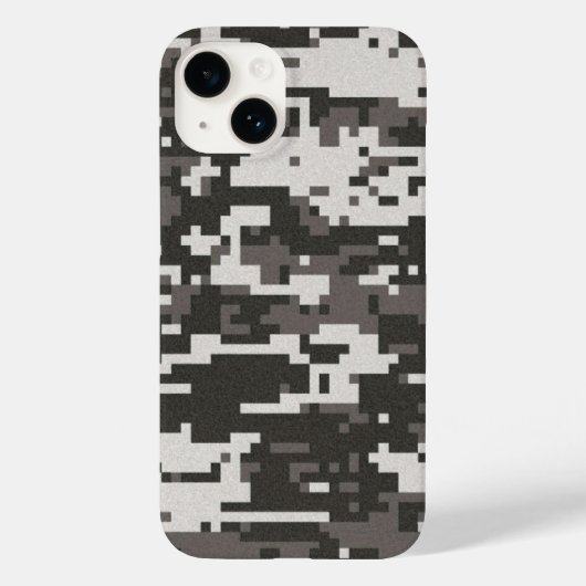 デジタル迷彩柄（iPhoneケース） Case-Mate iPhoneケース (裏面)