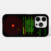 デジタル追跡偽セキュリティシステム監視 Case-Mate iPhoneケース (裏面 (横))