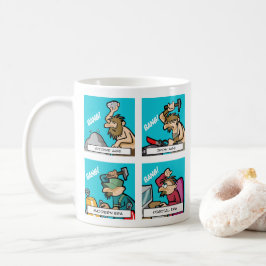 デジタル進化 2 コーヒーマグカップ