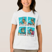 デジタル進化 2 トライブレンドTシャツ (正面)