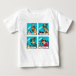 "デジタル進化 2" ベビーTシャツ