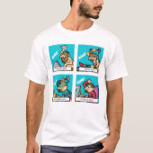 デジタル進化 2 Tシャツ (正面)