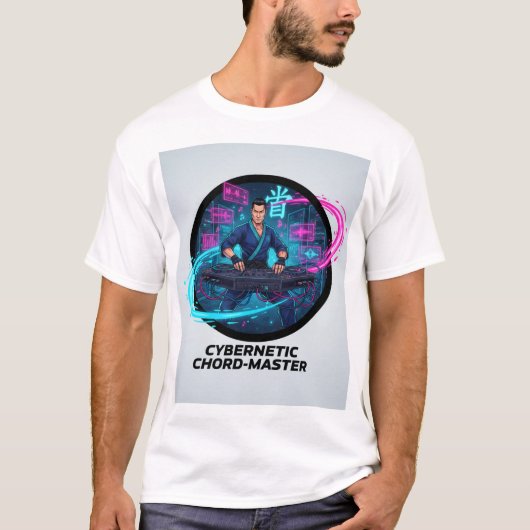 "デジタル道場DJ Tシャツ" Tシャツ (正面)