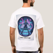 "デジタル道場DJ Tシャツ" Tシャツ (裏面)