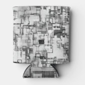 デジタル都市回路デザイン 缶クーラー (正面)