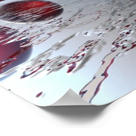 デジタル電気 ポスター (角)