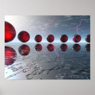 デジタル電気 ポスター