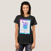 デジタル食器洗い機 Tシャツ (正面フル)