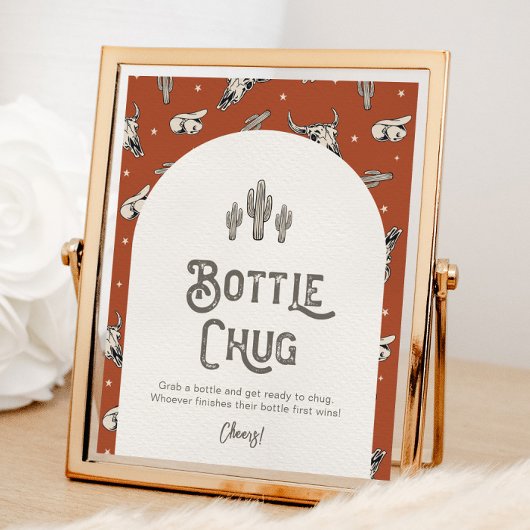 デジタル8x10西シャワーボトルChung Sign ポスター