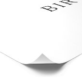 デジタル90th誕生日カボチャ花へようこそ ポスター (コーナー)