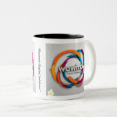 「デジタル・エクセレンス」 ツートーンマグカップ (正面右)