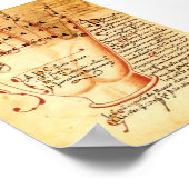 デジタル・コンピュータ：中世数学 ポスター (角)