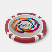 「デジタル・ソリューション」 ポーカーチップ (シングル)