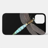 デジタル・ドラゴンフライが黒いケースメイトiPhoで接近 Case-Mate iPhoneケース (裏面 (横))