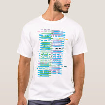 "デジタル" メンズTシャツ