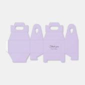 デジタル ラベンダー ギフト ボックス (折り畳みなし)