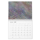 デジタル・抽象芸術・アートの盛り合わせ カレンダー (1月 2027)