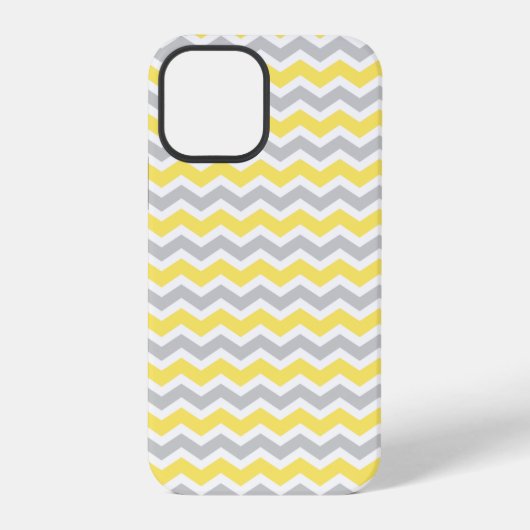 デジタル・紙・シェブロン・パターン iPhoneケース (裏面)