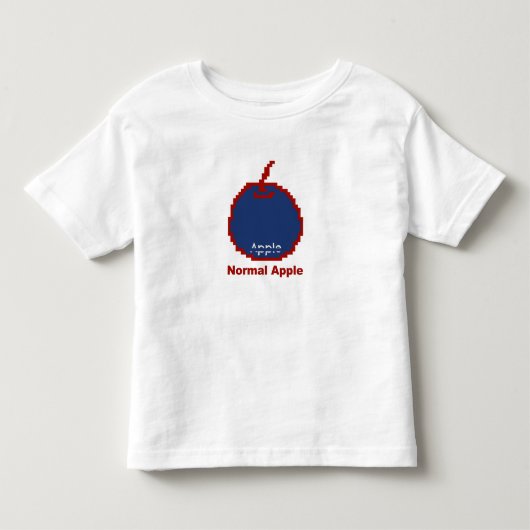 デジタルApple トドラーTシャツ (正面)