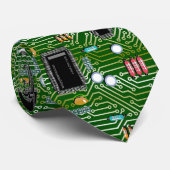 デジタルCiruit板 ネクタイ (ロール)