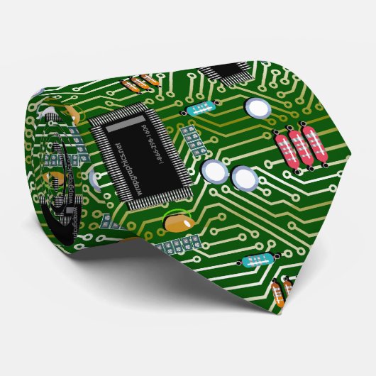 デジタルCiruit板 ネクタイ (ロール)