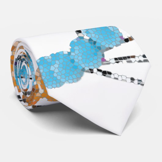 デジタルDNAのタイ ネクタイ (ロール)