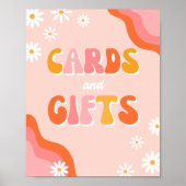 デジタルGroovyカードとギフトサイン | Groovy記号 ポスター (正面)