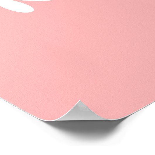 デジタルGroovy誕生日パーティー歓迎サイン ポスター (角)