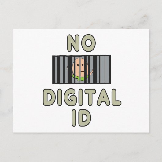 デジタルIDなし ポストカード (正面)
