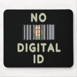 デジタルIDなし マウスパッド