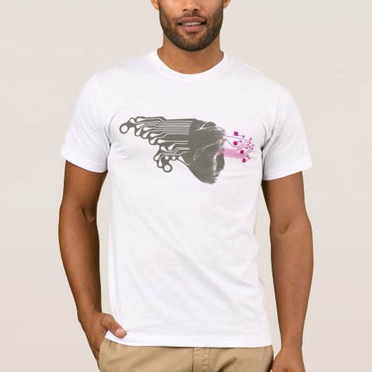 デジタルKore (未婚の) Tシャツ (正面)